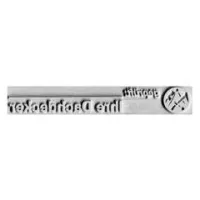 Piastra di testo Trodat Printy 4917