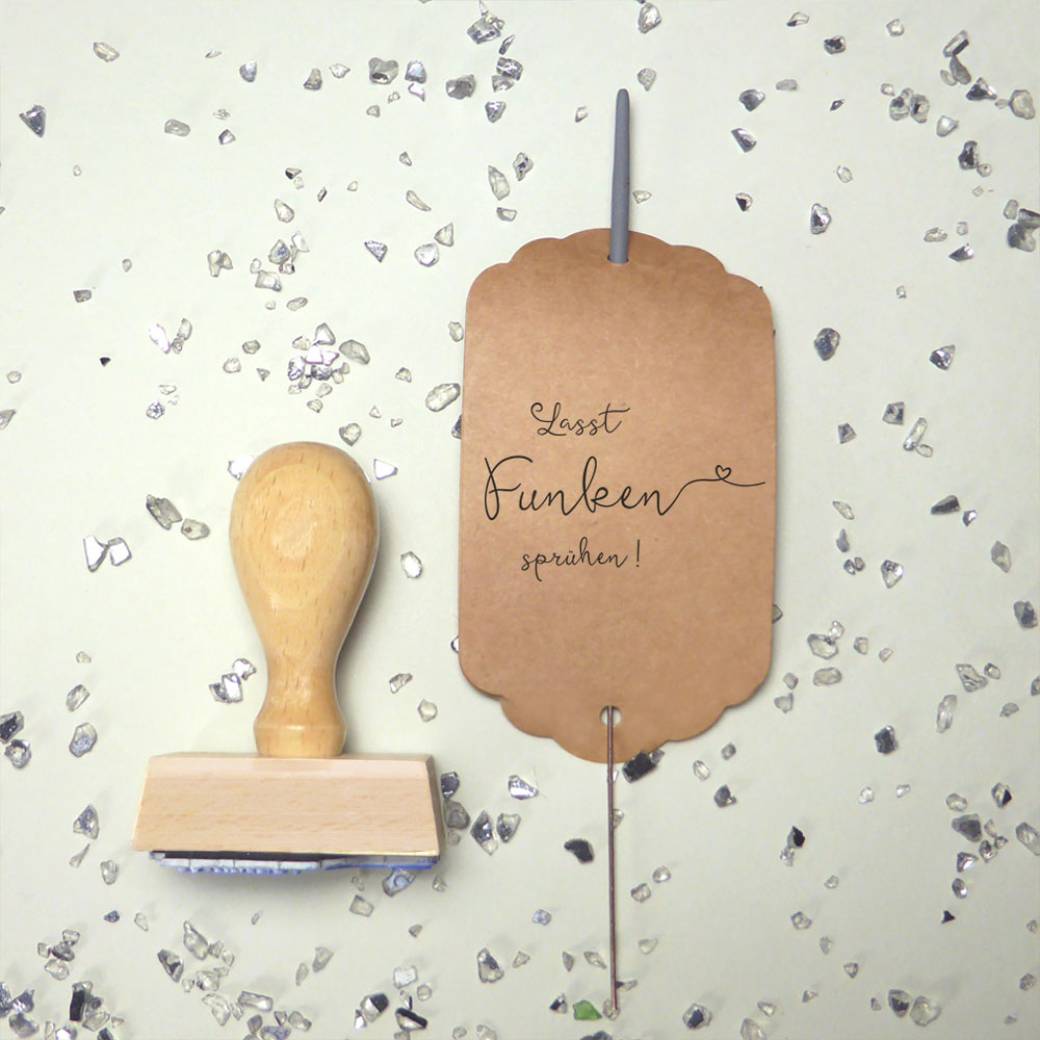 Tampon en bois Funken