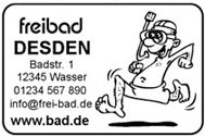 Hier ist eine Vorschau des Trodat Professional 5274 Stempels. Hier ist eine Vorschau des Trodat Professional 5274 Stempels.