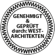 Runder Holzstempel mit einem Durchmesser von 40 mm und einem speziellen Muster.