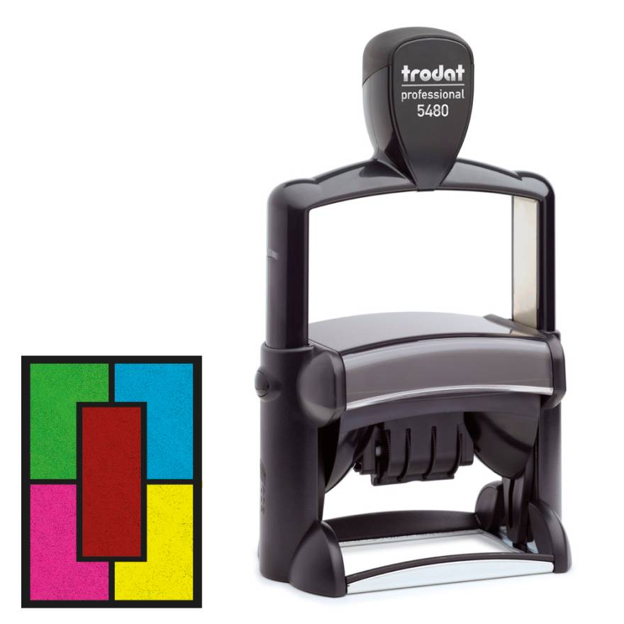 Trodat Professional Dater 5480 MCI - schwarz Trodat Professional Dater 5480 MCI - schwarz