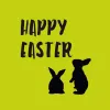 Tampon en bois Joyeuses Pâques