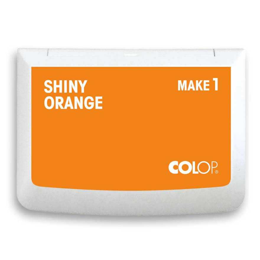 COLOP Tampon encreur MAKE 1 orange brillant 90x50mm