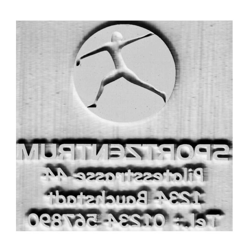 Plaque d'impression Trodat Printy 4924 Plaque d'impression Trodat Printy 4924